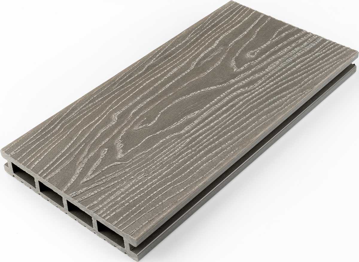 Megadeck (3D + широкая полоска) серый