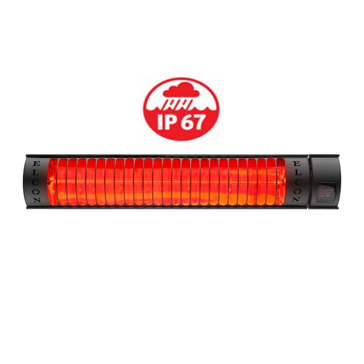 Уличный обогреватель WWT ELCON RCH-2000/6 F SPINNER Электрический обогреватель напольный