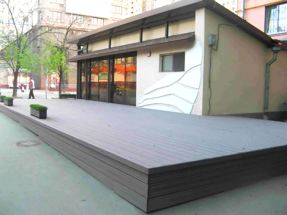 Террасная доска Ecodeck