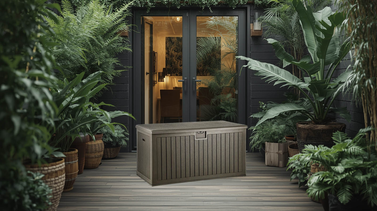 Уличный пластиковый ящик Tweet PALRAM XL 870л