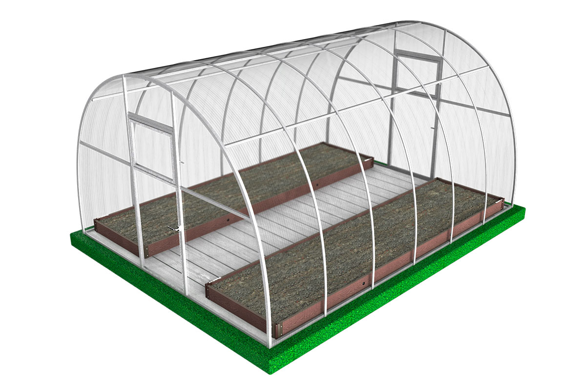 Теплая высокая грядка ДПК NauticPrime 300x30x2950 mm