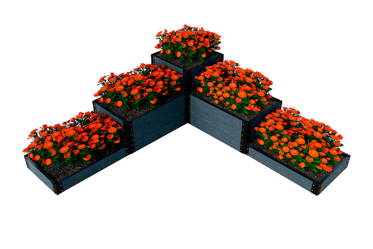 Теплая высокая грядка ДПК NauticPrime 300x30x2950 mm