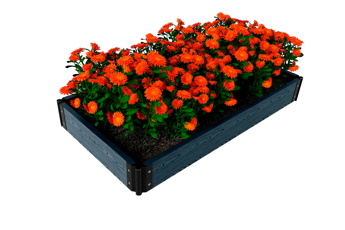 Теплая высокая грядка ДПК NauticPrime 300x30x2950 mm