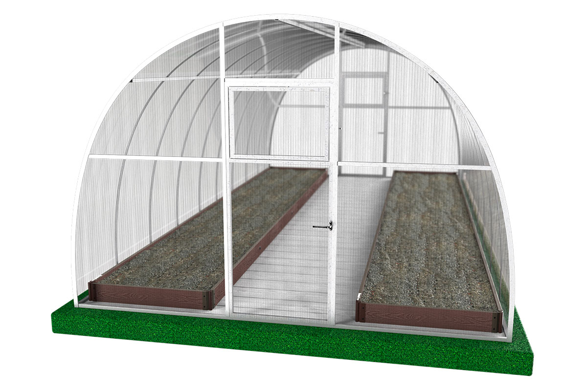 Теплая высокая грядка ДПК NauticPrime 300x30x2950 mm